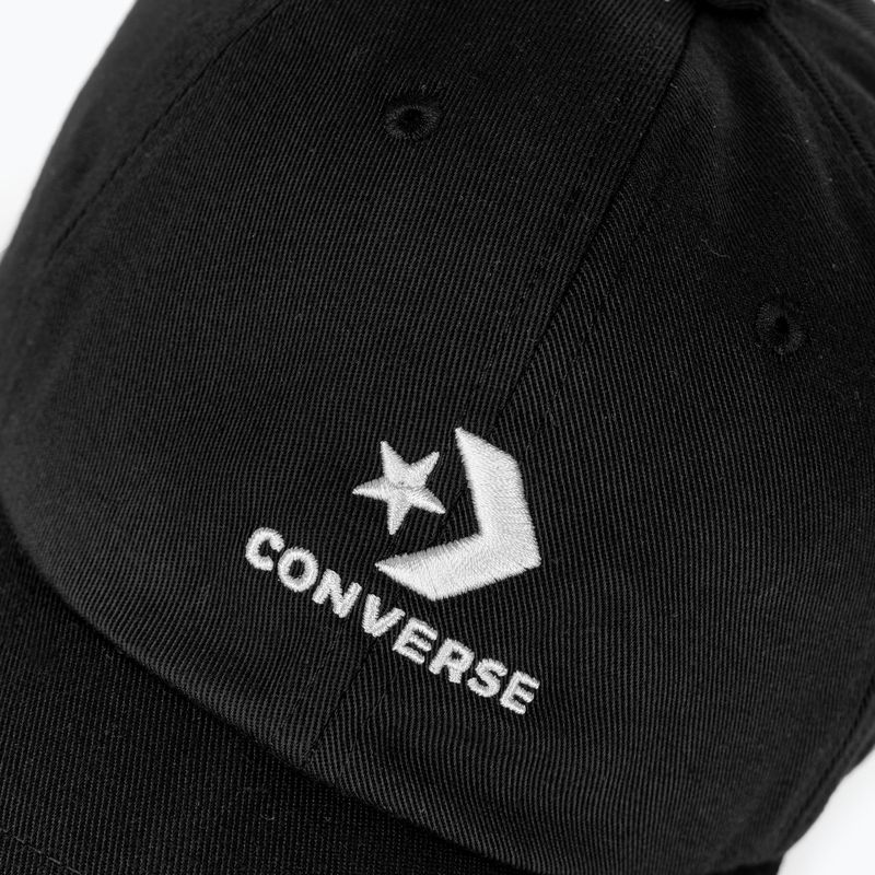 Converse Logo Lock Up Cappello da baseball converse nero 4