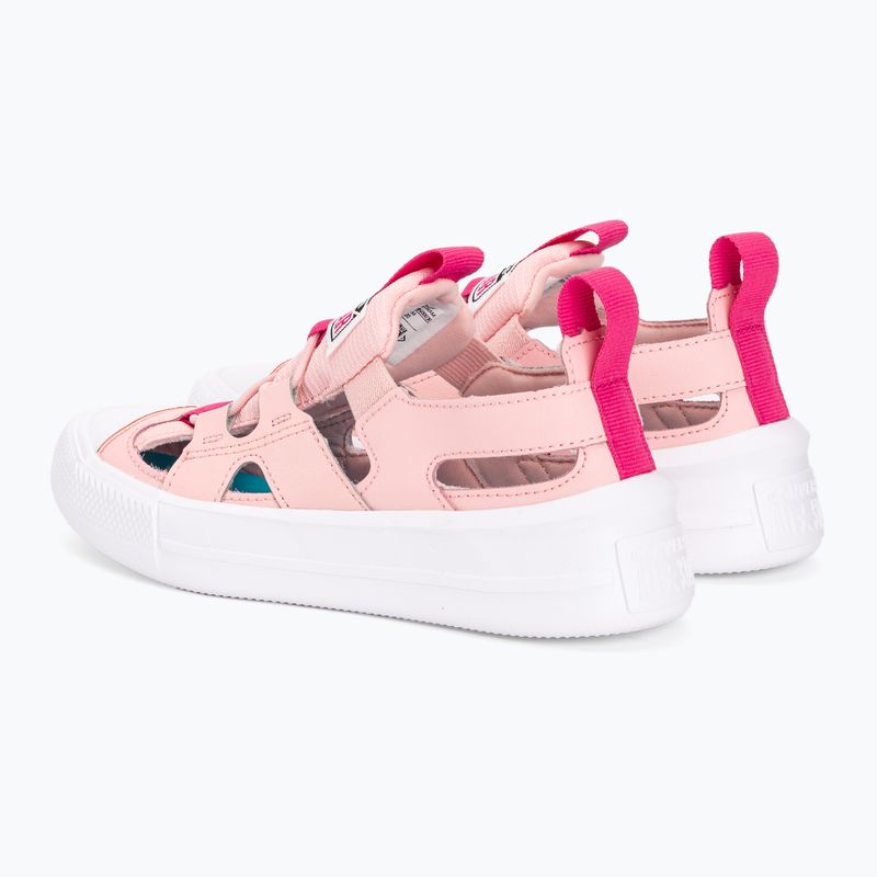 Sandali Converse da bambina Ultra Sandal Slip storm rosa/rosa 3