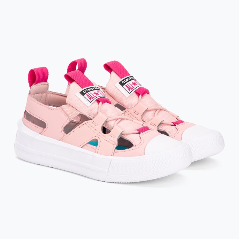 Sandali Converse da bambina Ultra Sandal Slip storm rosa/rosa 4