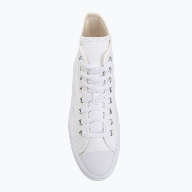 Sneakers da donna Converse Chuck Taylor All Star Move Platform Leather white 5