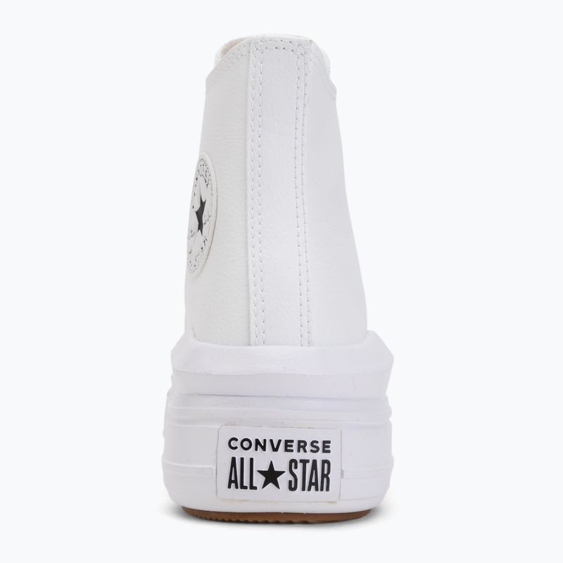 Sneakers da donna Converse Chuck Taylor All Star Move Platform Leather white 6