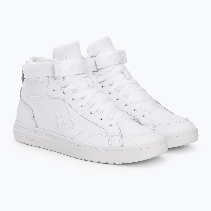 Scarpe Converse Pro Blaze V2 Mid bianco/bianco/bianco 4
