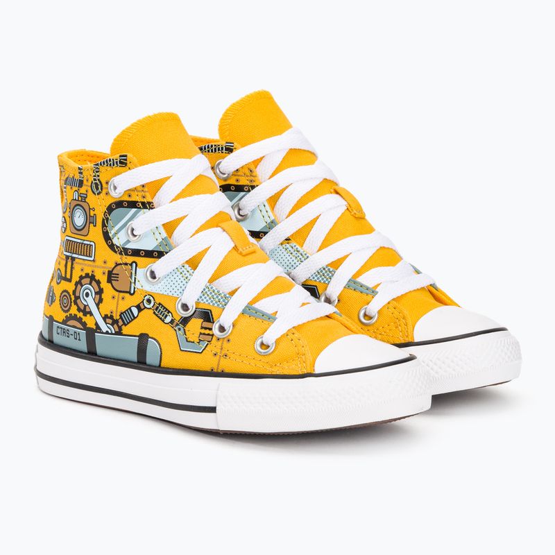 Scarpe da ginnastica Converse Chuck Taylor All Star Hi amarillo 4