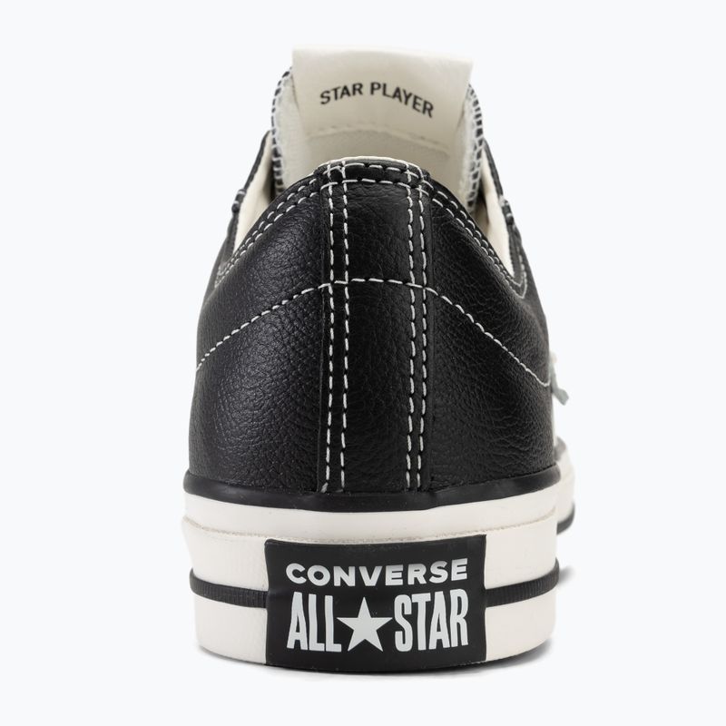 Converse Star Player 76 Fall Scarpe da ginnastica in pelle A06204C nero/bianco vintage/argento 6