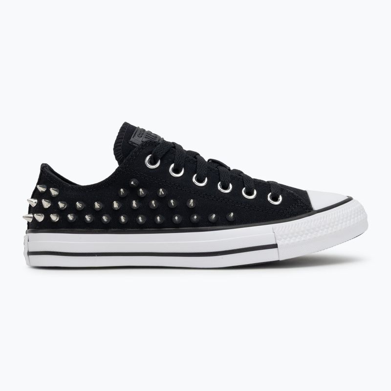 Scarpe da ginnastica Chuck Taylor All Star Studded nero/silva/bianco da bambino 2