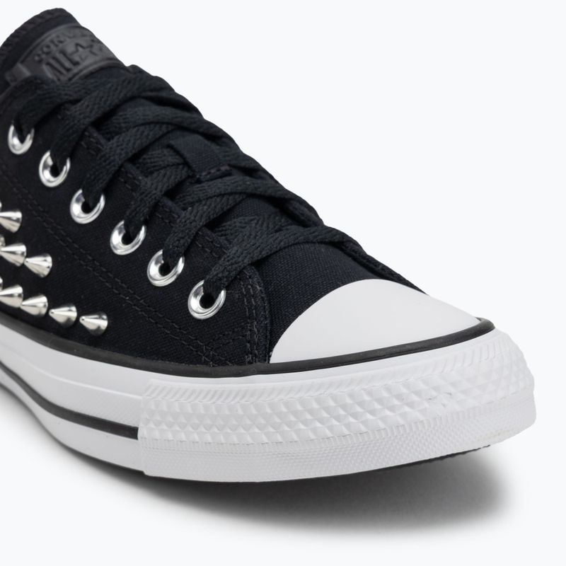 Scarpe da ginnastica Chuck Taylor All Star Studded nero/silva/bianco da bambino 7
