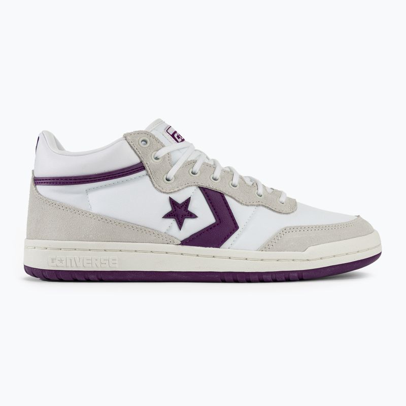 Scarpe Converse Cons Fastbreak Pro Suede Nylon bianco/grigio vaporoso/viola 2