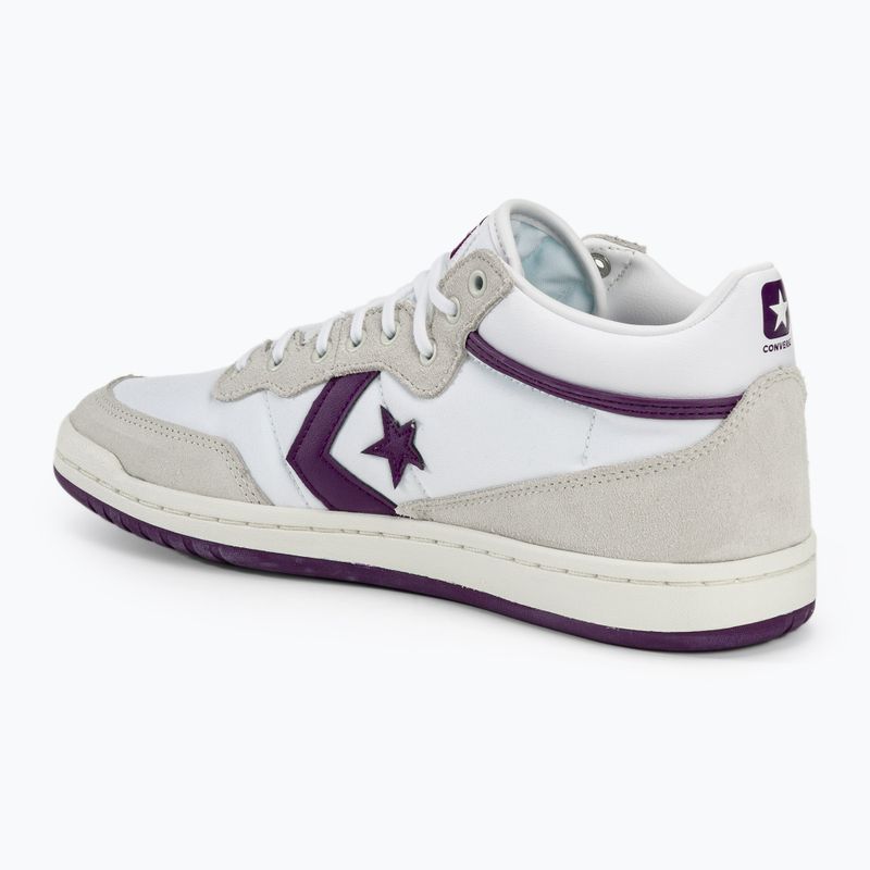 Scarpe Converse Cons Fastbreak Pro Suede Nylon bianco/grigio vaporoso/viola 3