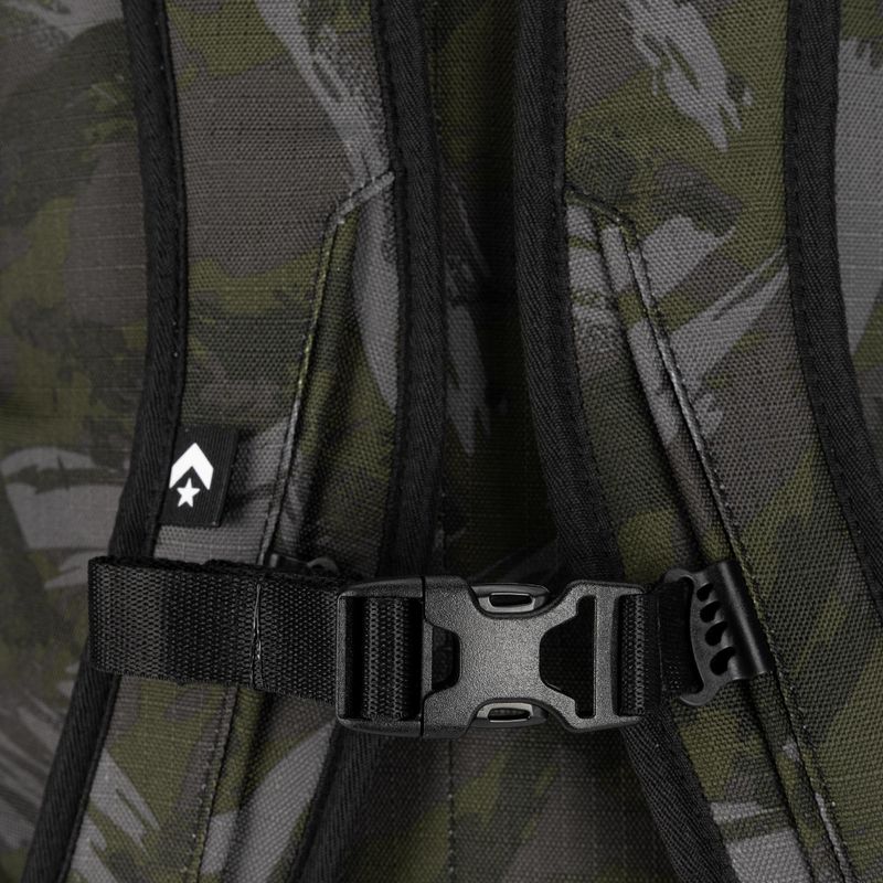 Zaino Converse Camo Utility in vernice mimetica/verde caverna 7