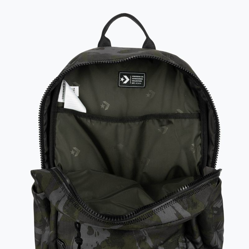 Zaino Converse Camo Utility in vernice mimetica/verde caverna 8