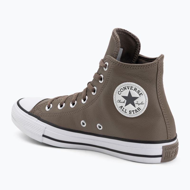 Sneakers Converse Chuck Taylor All Star Faux Leather Hi classic taupe/dark matter 3
