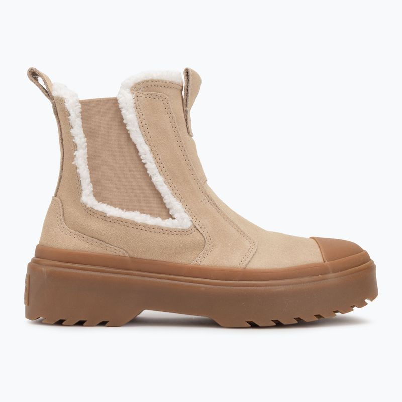 Scarpe da donna Converse Chuck Taylor All Star Chelsea Lugged Suede warm quarry/egret/gum 2