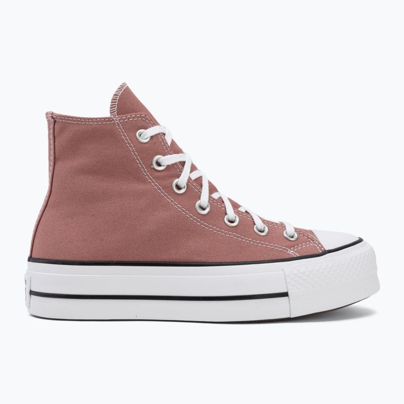 Sneakers da donna Converse Chuck Taylor All Star Lift Hi light saddle/natural ivory 2