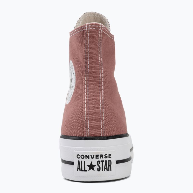 Sneakers da donna Converse Chuck Taylor All Star Lift Hi light saddle/natural ivory 6