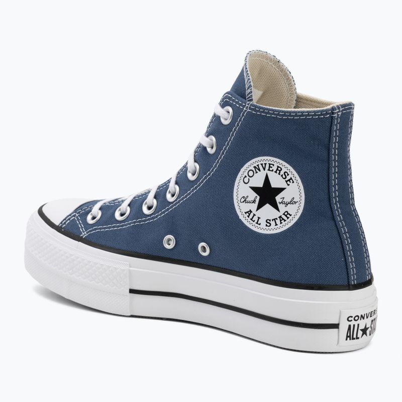 Sneakers da donna Converse Chuck Taylor All Star Lift Hi slacker blue/whie/black 3
