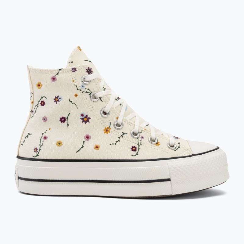Sneakers da donna Converse Chuck Taylor All Star Lift Hi erget/vintage white/black 2