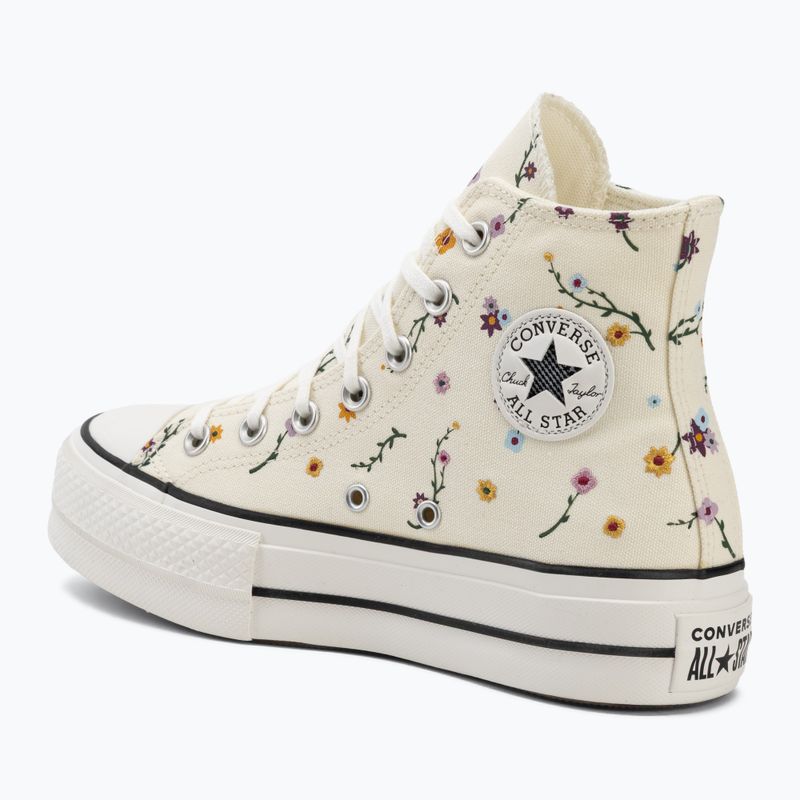 Sneakers da donna Converse Chuck Taylor All Star Lift Hi erget/vintage white/black 3