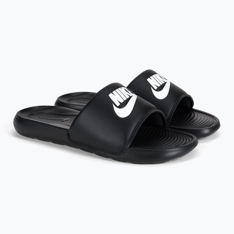 Infradito da uomo Nike Victori One Slide nero/bianco-nero 5