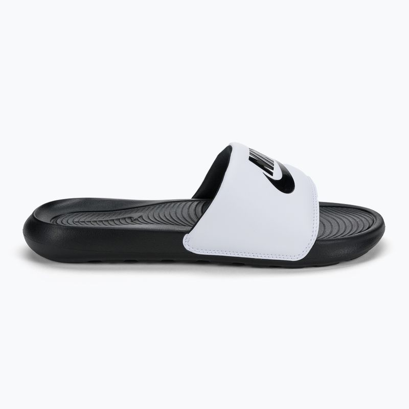 Infradito da uomo Nike Victori One Slide bianco/nero 2