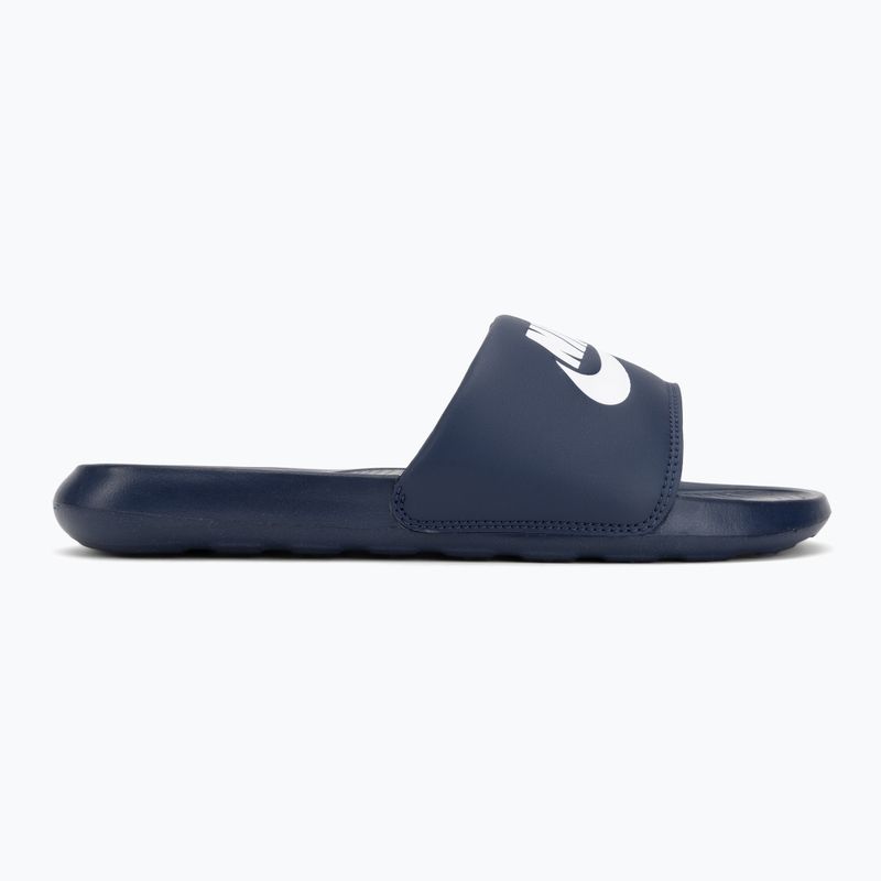 Ciabatte uomo Nike Victori One Slide midnight navy/midnight navy/white 2