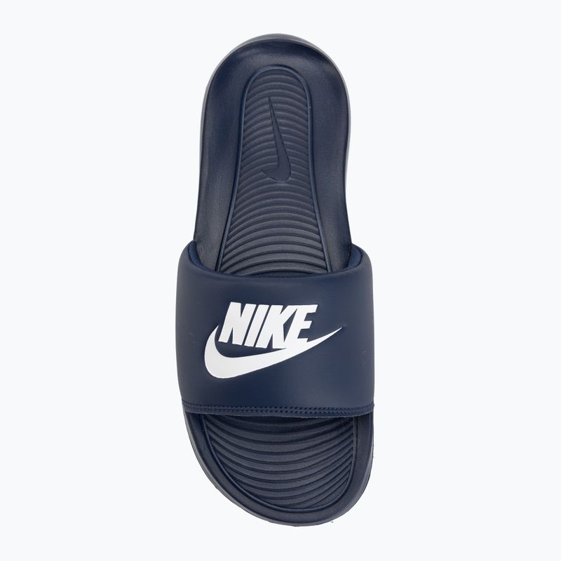 Ciabatte uomo Nike Victori One Slide midnight navy/midnight navy/white 5