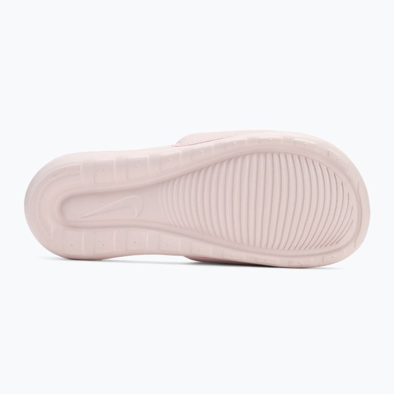 Nike Victori One Slide infradito da donna a malapena rosa/rosa/argento metallico 4