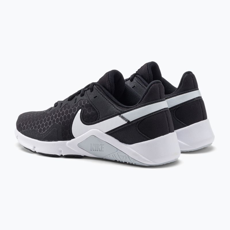 Nike Legend Essential 2 nero/bianco/puro platino scarpe da ginnastica da donna 3