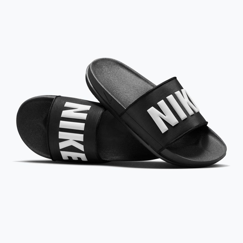 Ciabatte da uomo Nike Offcourt black/black/white 3