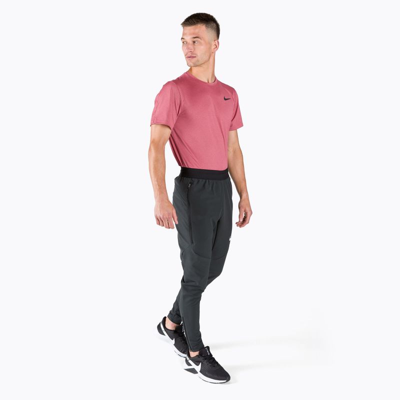 Pantaloni da allenamento da uomo Nike Winterized nero/bianco 2