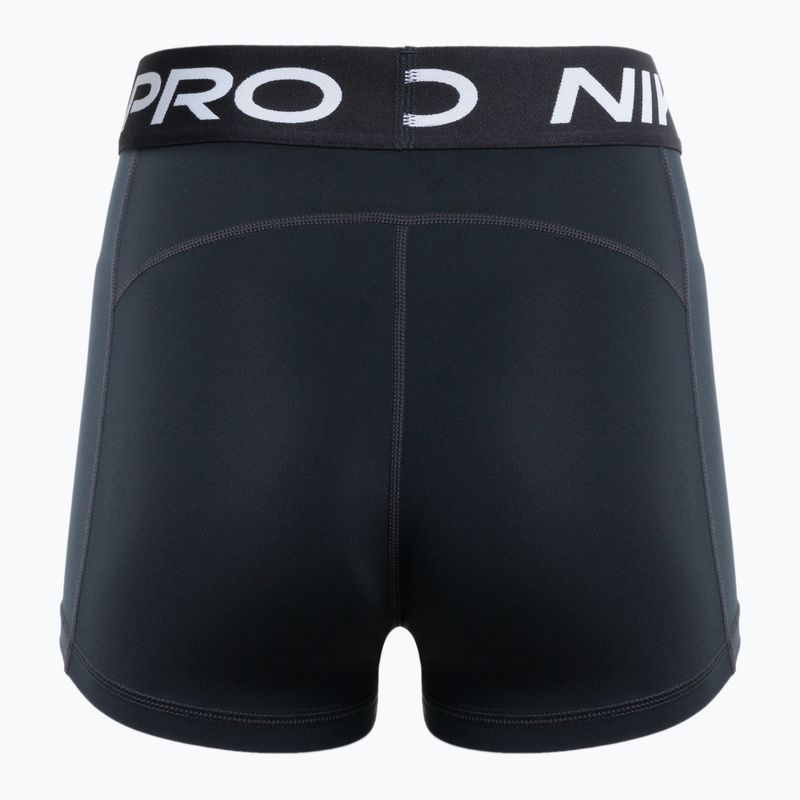 Pantaloncini da donna Nike Pro 365 3" nero/bianco 2