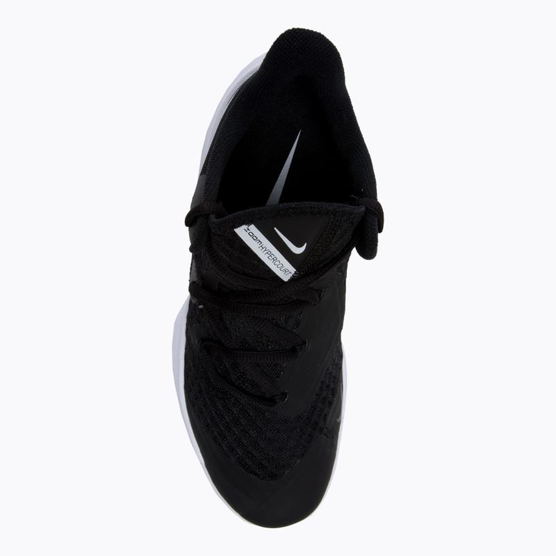 Scarpe da pallavolo Nike Zoom Hyperspeed Court nere/bianco 6