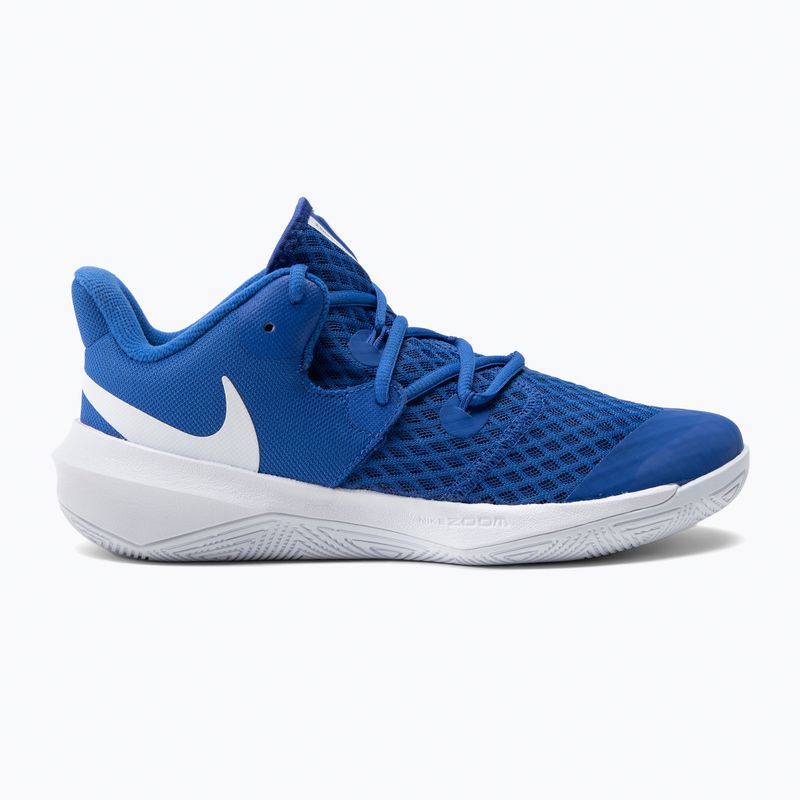 Scarpe da pallavolo Nike Zoom Hyperspeed Court royal/bianco 2