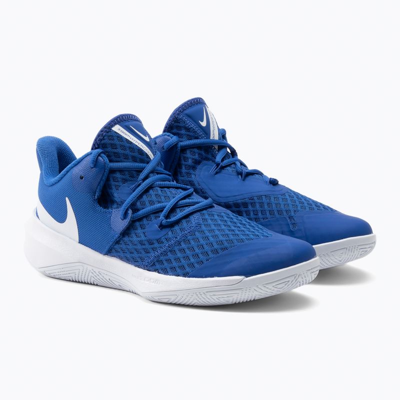 Scarpe da pallavolo Nike Zoom Hyperspeed Court royal/bianco 6