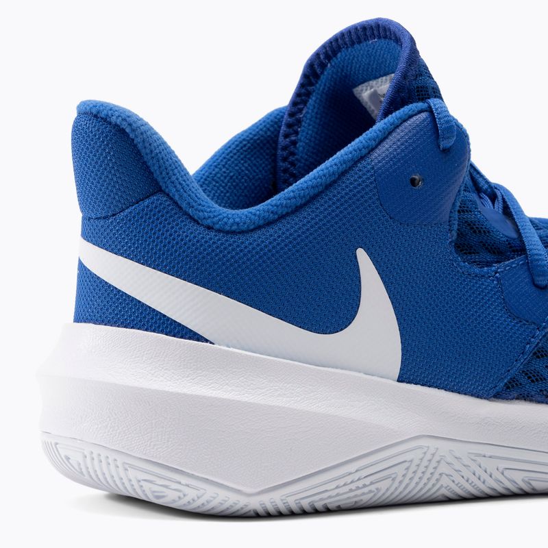 Scarpe da pallavolo Nike Zoom Hyperspeed Court royal/bianco 8