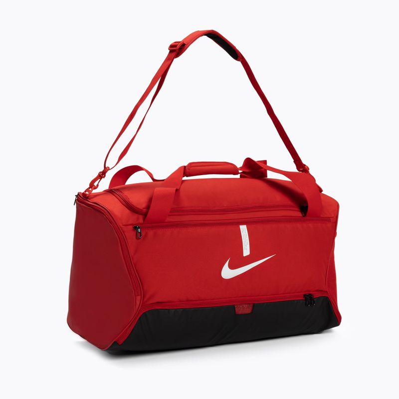 Nike Academy Team Duffle L 95 l university red/nero/bianco borsa da allenamento