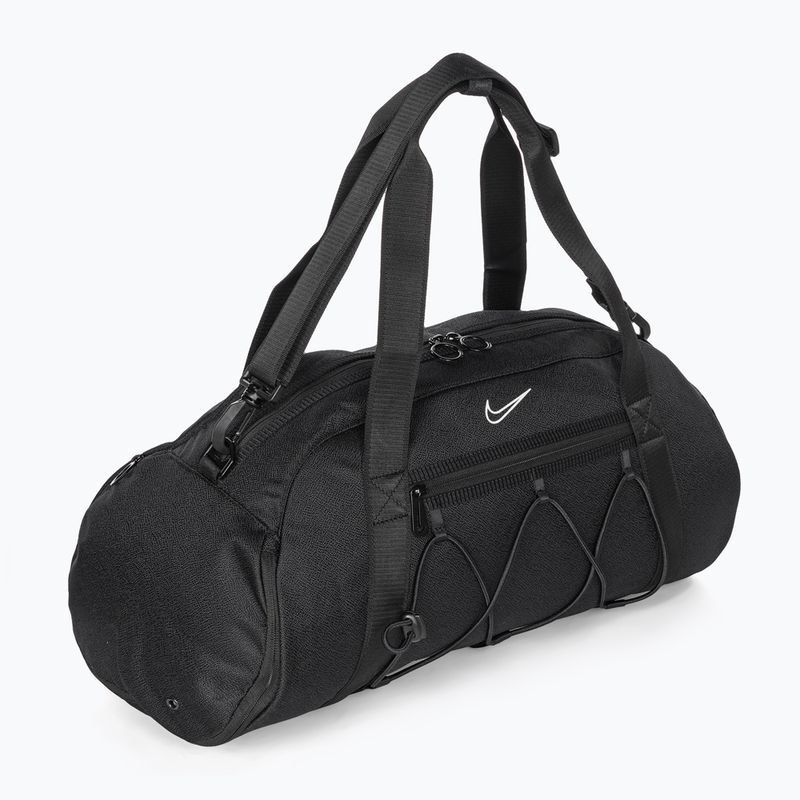 Borsa da allenamento Nike One Club 24 l nero/nero/bianco 2