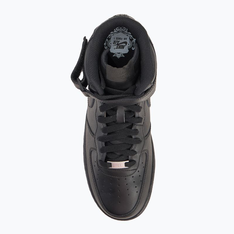 Scarpe da uomo Nike Air Force 1 Mid '07 nero/bianco 5