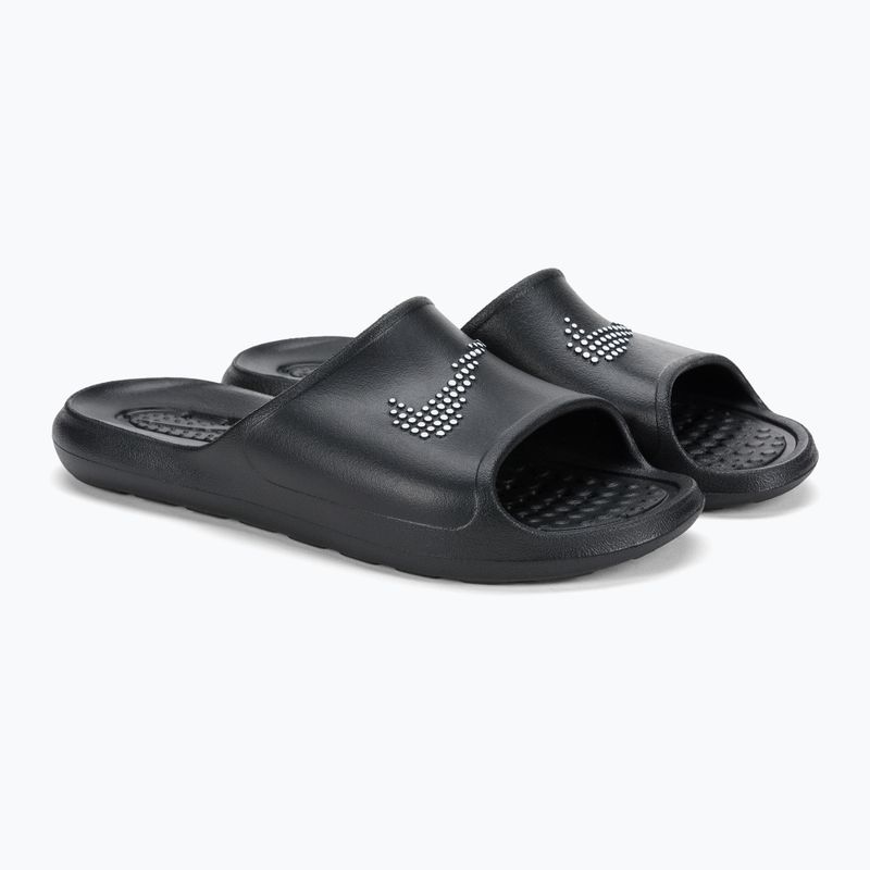 Infradito da uomo Nike Victori One Shower Slide nero/bianco 5