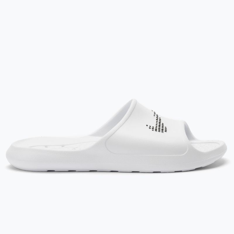 Infradito da uomo Nike Victori One Shower Slide bianco/nero 2
