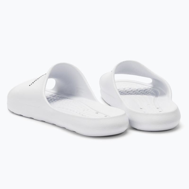 Infradito da uomo Nike Victori One Shower Slide bianco/nero 3