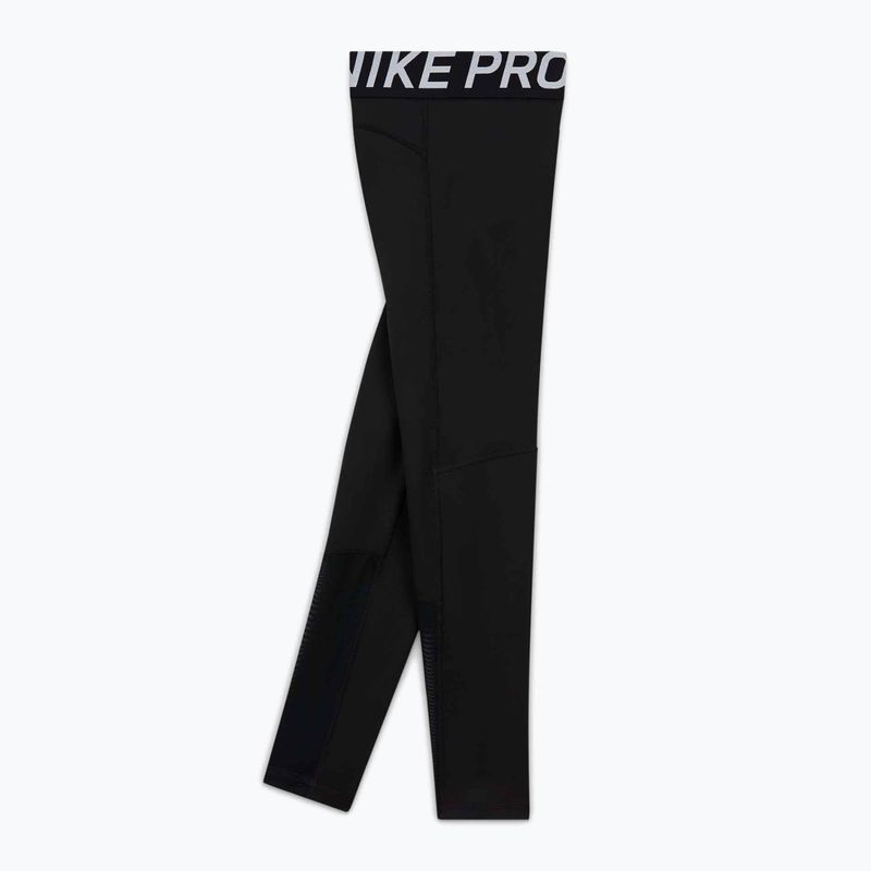 Leggings per bambini Nike Pro Dri-FIT black/white 8
