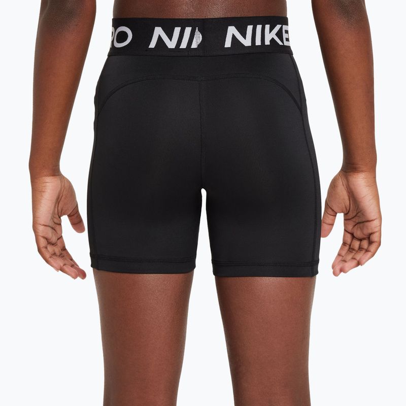 Pantaloncini da bambino Nike Pro black/white 3