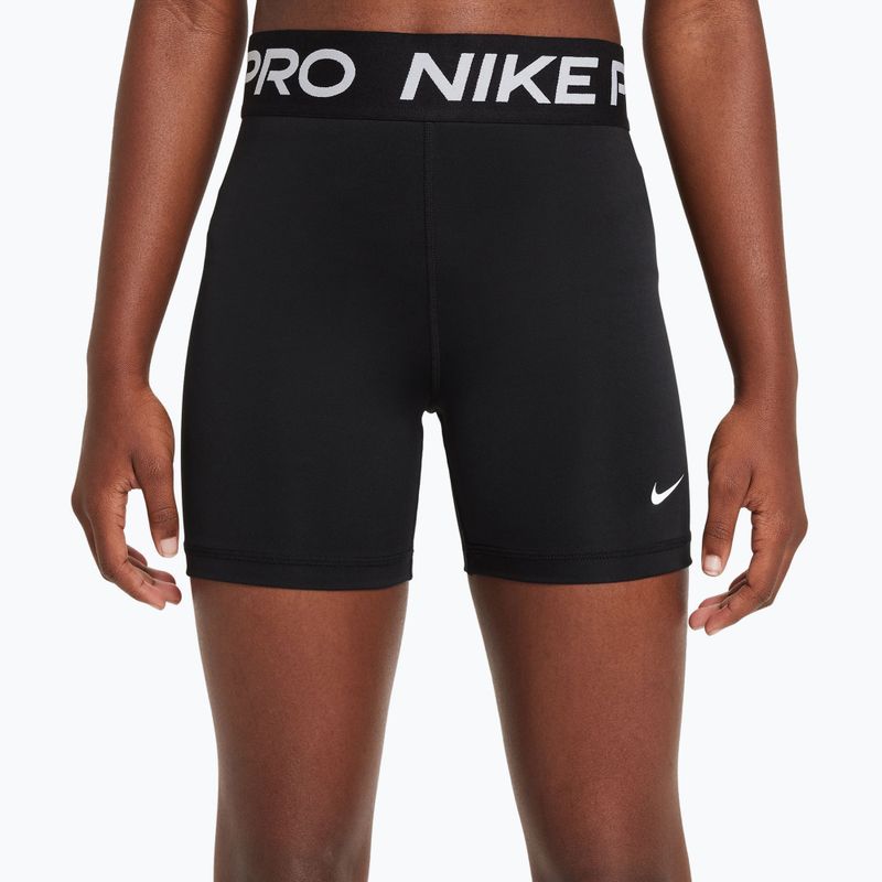Pantaloncini da bambino Nike Pro black/white 4