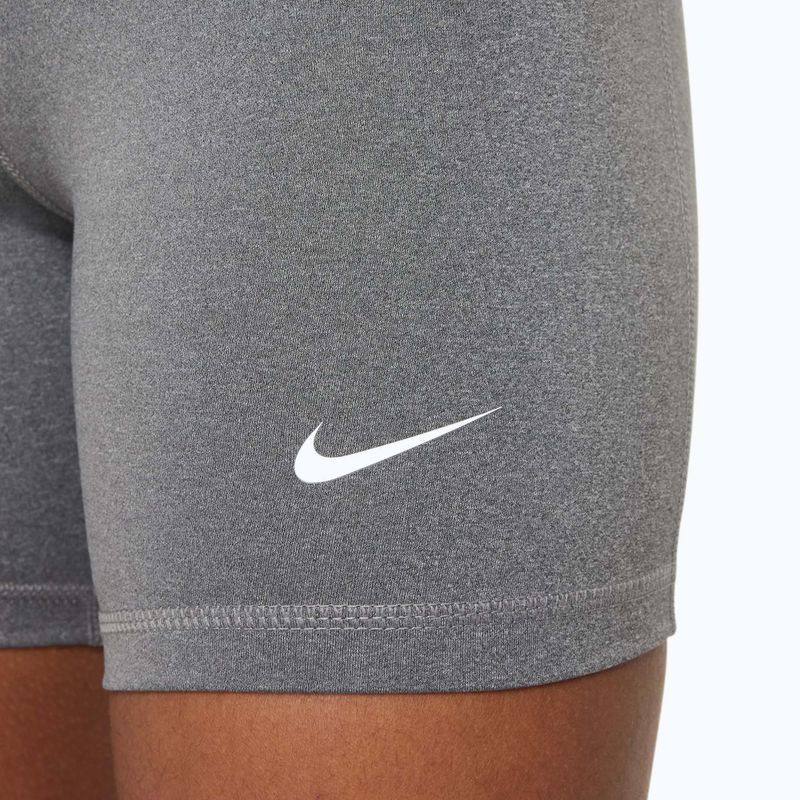 Pantaloncini per bambini Nike Pro carbon heather/white 5