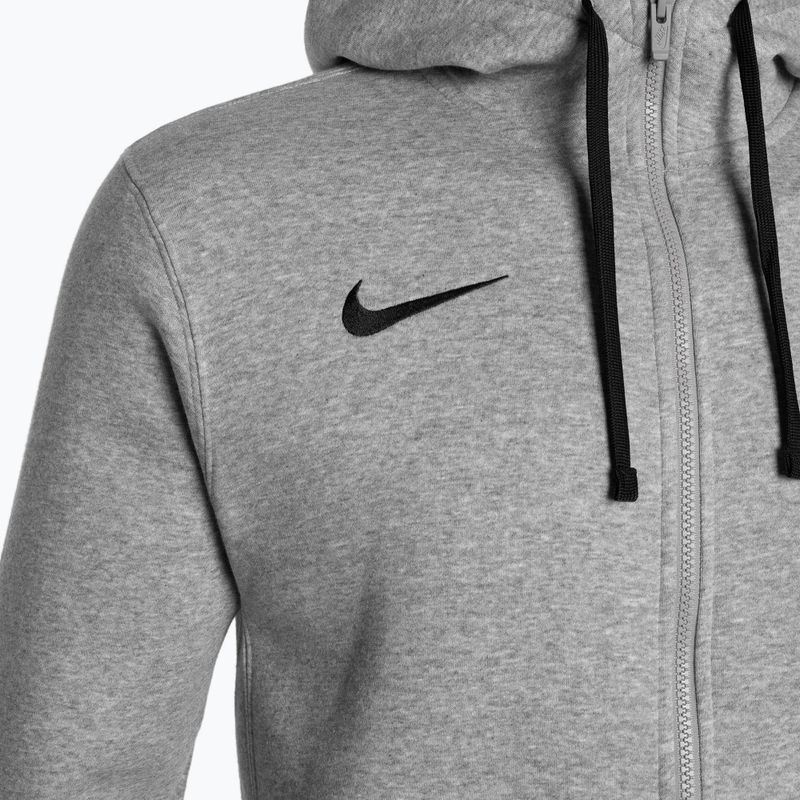 Felpa con cappuccio Nike Park 20 Uomo, grigio scuro, erica/nero/nero 3