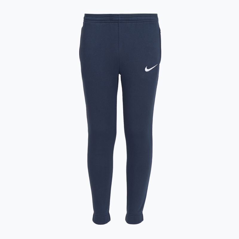 Pantaloni da bambino Nike Park 20 ossidiana/bianco/bianco