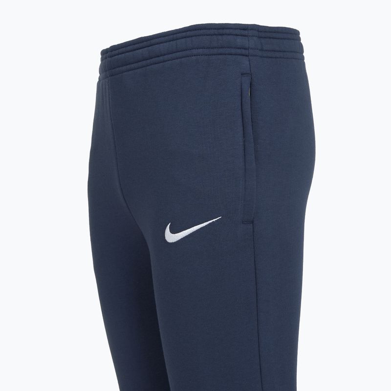 Pantaloni da bambino Nike Park 20 ossidiana/bianco/bianco 3
