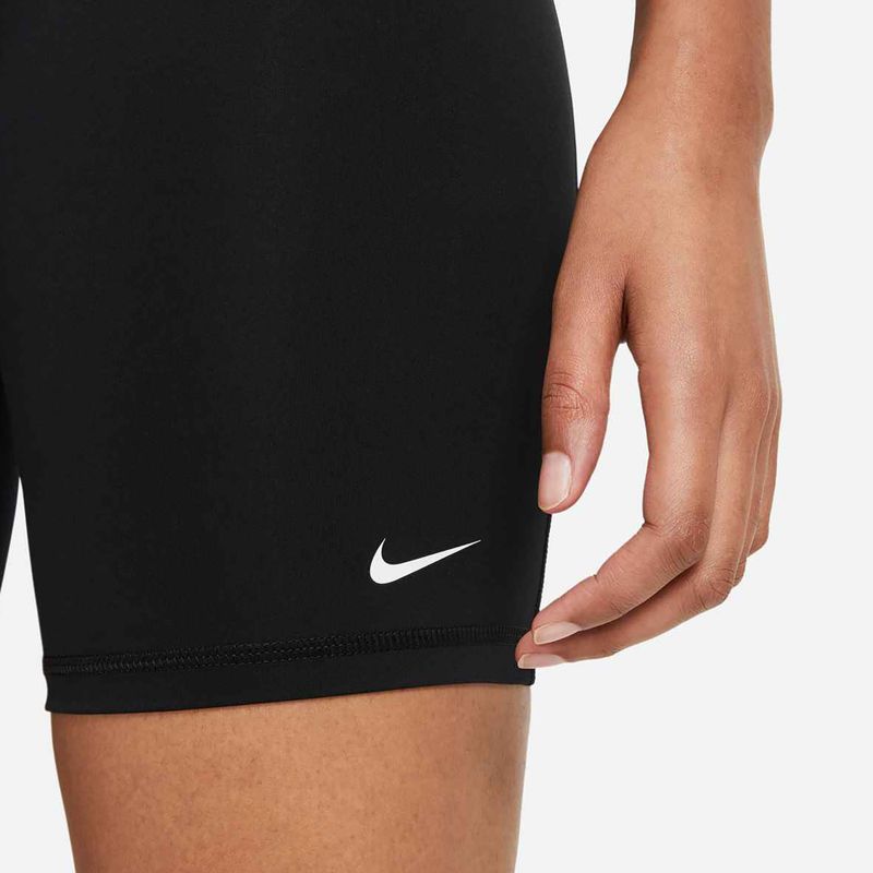 Pantaloncini da allenamento da donna Nike Pro 365 8" nero/bianco 6