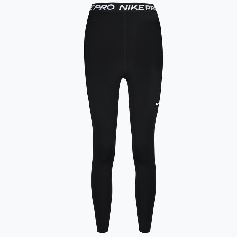 Leggings donna Nike Pro 365 7/8 Hi Rise nero/bianco