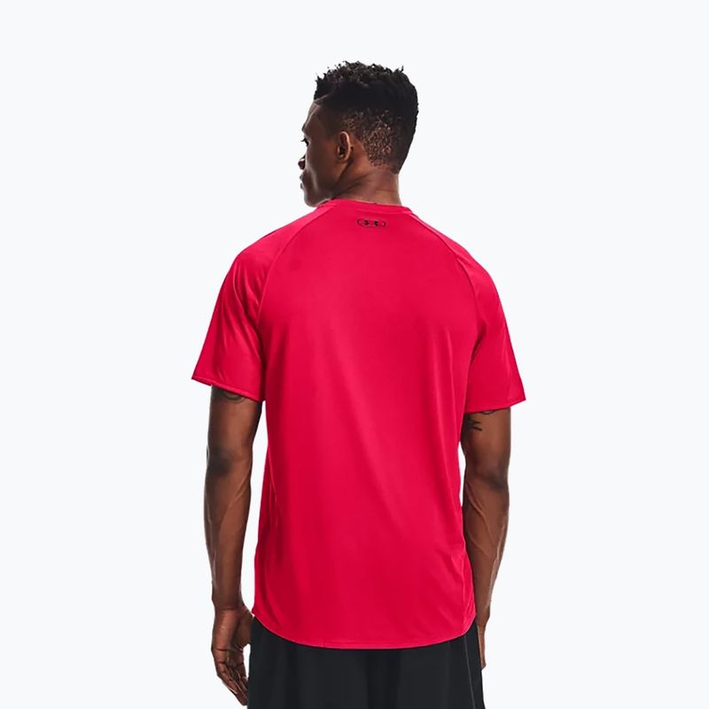 Under Armour maglia da allenamento da uomo UA Tech 2.0 Tee Novelty rosso/nero 3